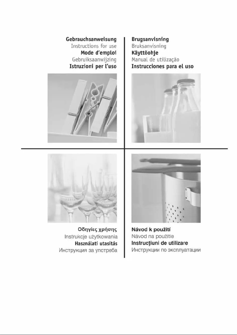 Page 1 of the manual User Manual Bauknecht KRIE 1122 A+