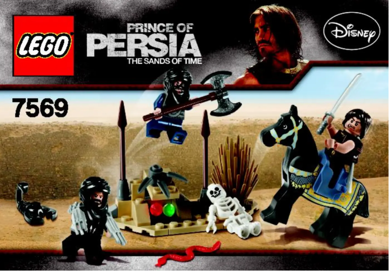 Page 1 of the manual User Manual Lego Prince Of Persia 7569
