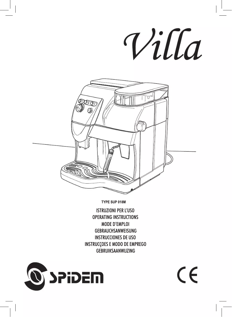 First page image of the manual for Villa