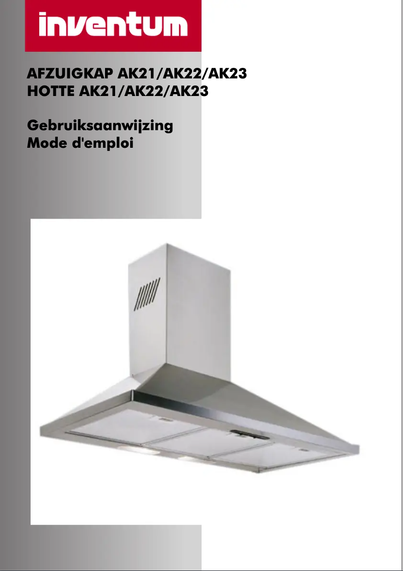 First page image of the manual for AK22