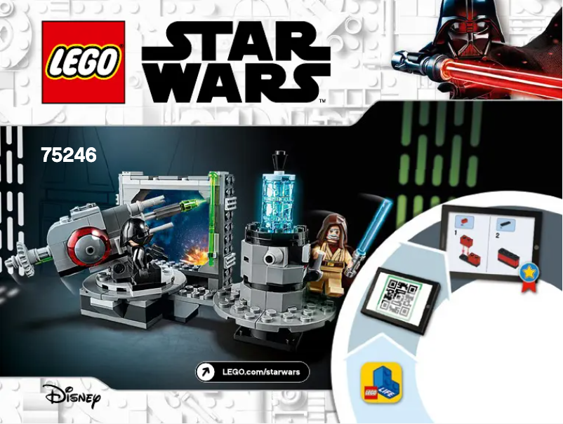 First page image of the manual for Star Wars 75246