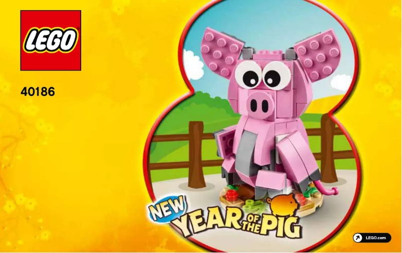 Page 1 of the manual User Manual Lego Seasonal 40186