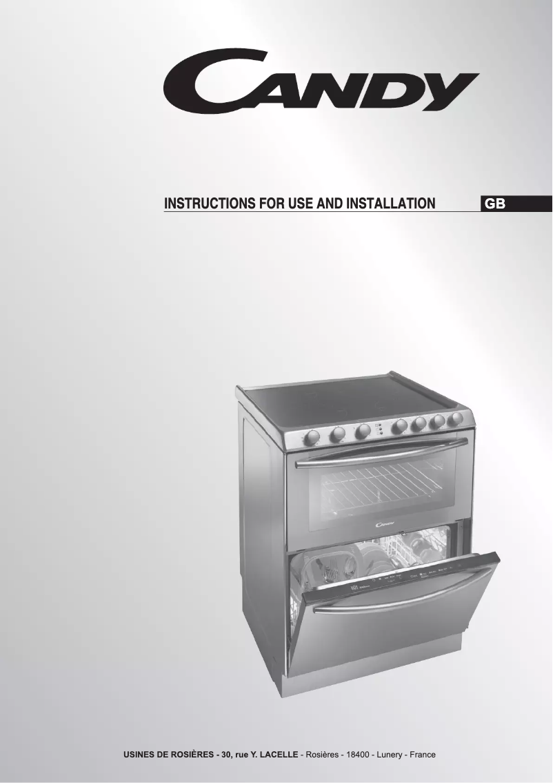 First page image of the manual for TRIO 9503 X UK