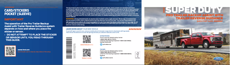 First page image of the manual for F-600 (2020)