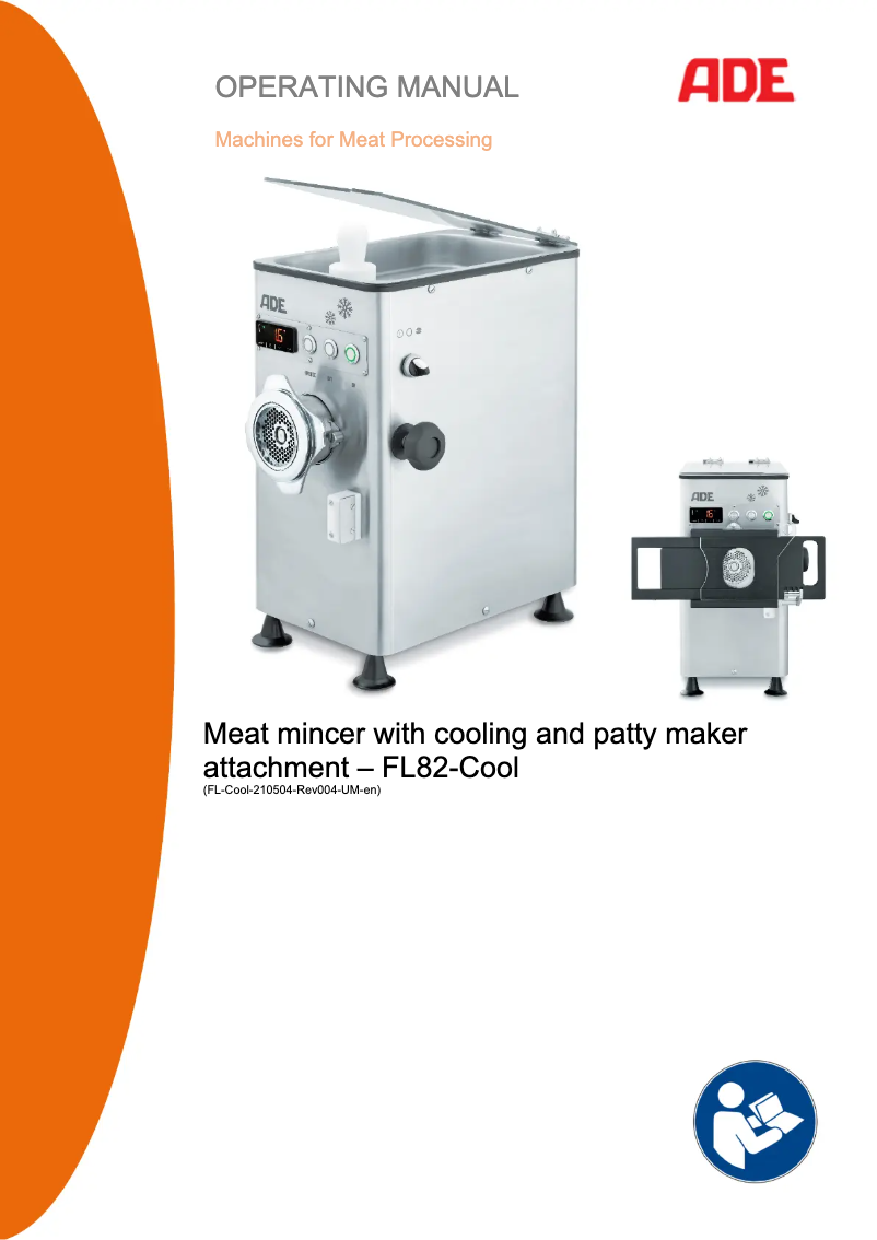 First page image of the manual for FL-Cool-210504