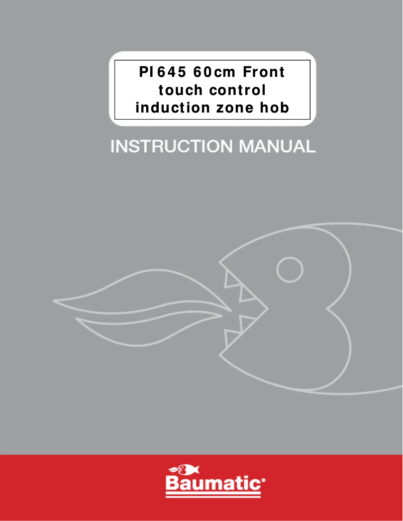 First page image of the manual for PI645
