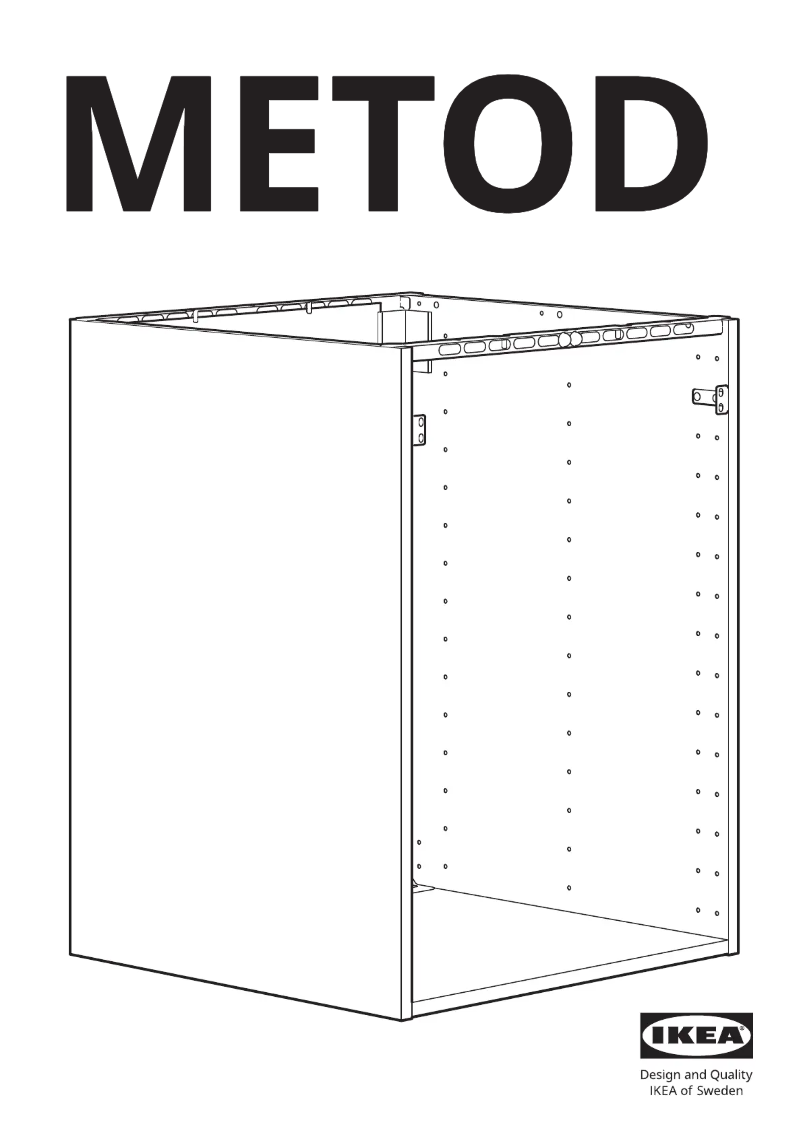 First page image of the manual for METOD 702.135.69