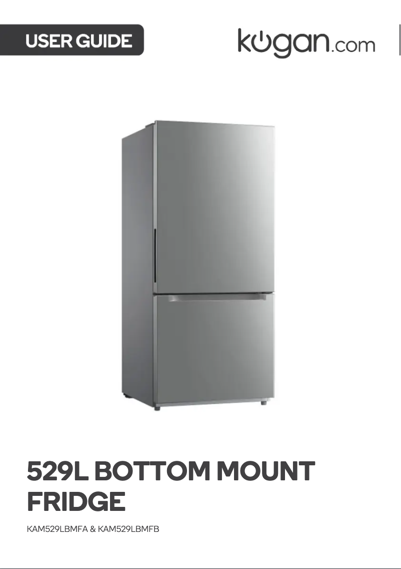 Page 1 of the manual User Manual Kogan KAM529LBMFA