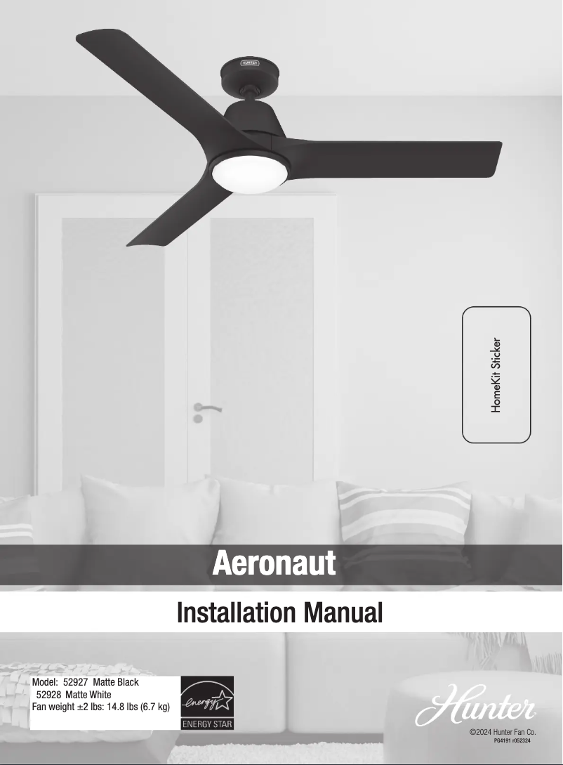 First page image of the manual for Aeronaut