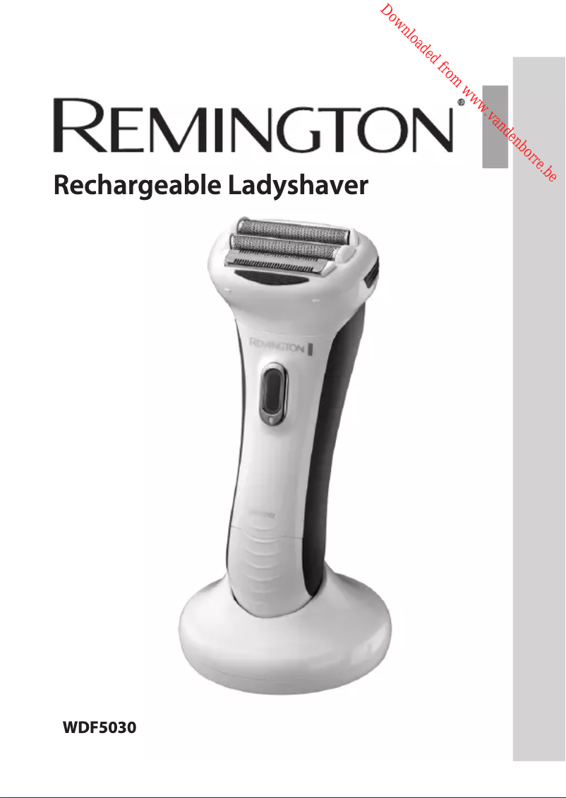 Page 1 de la notice Manuel utilisateur Remington WDF5030