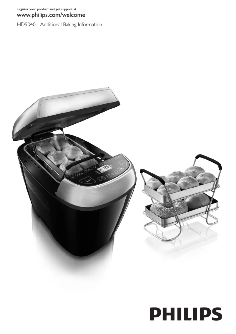 First page image of the manual for Pure Essentials Collection HD9040