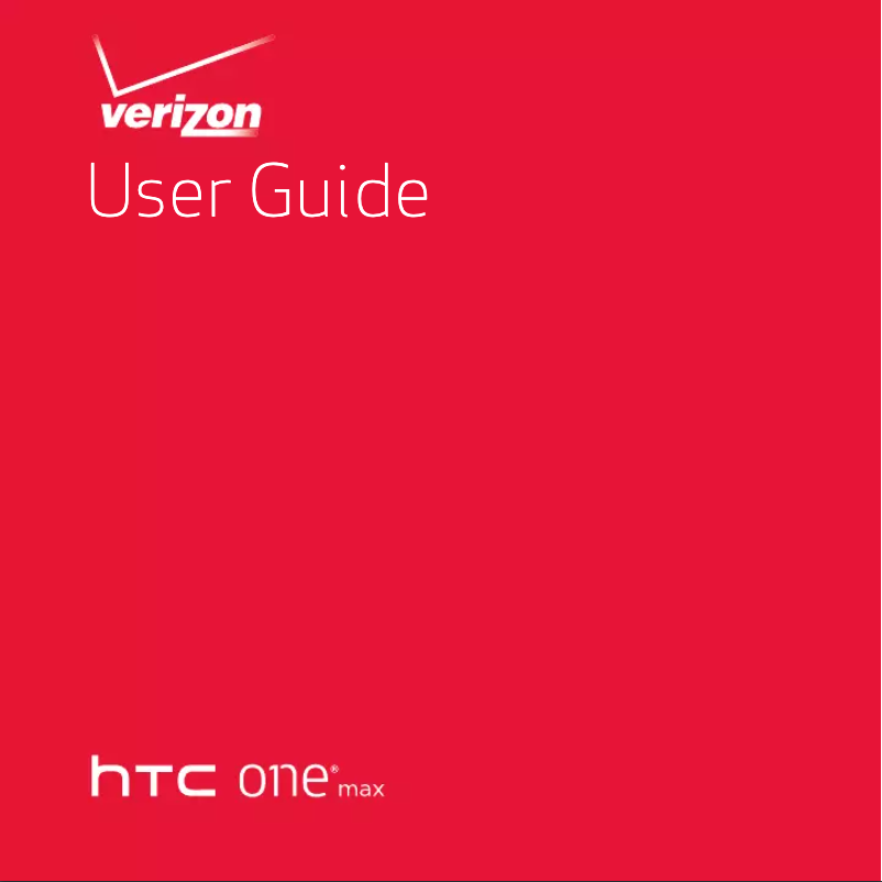 Page 1 de la notice Manuel utilisateur HTC One Max