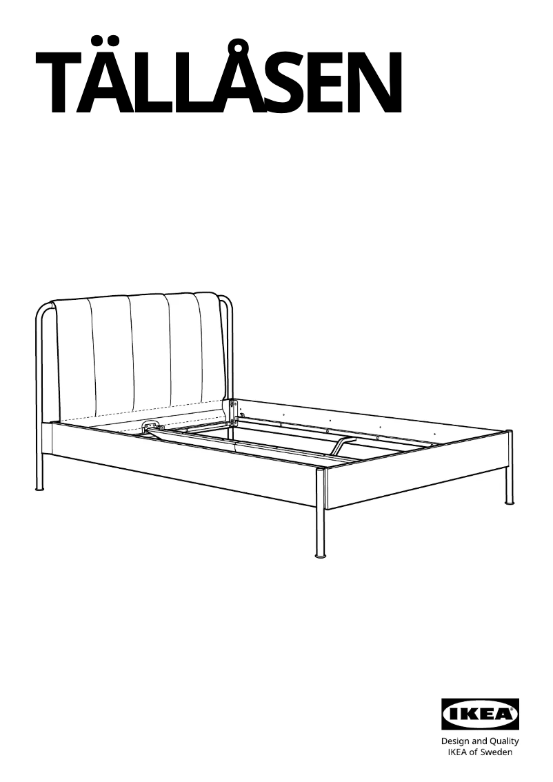 Page 1 of the manual User Manual Ikea TÄLLÅSEN 105.647.77