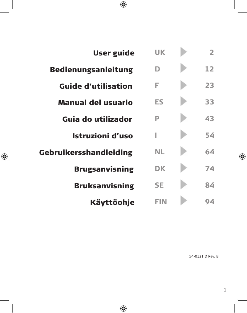 Page 1 of the manual User Manual Jabra GN8120