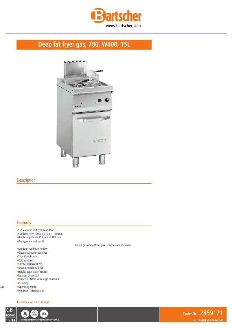 First page image of the manual for 286917