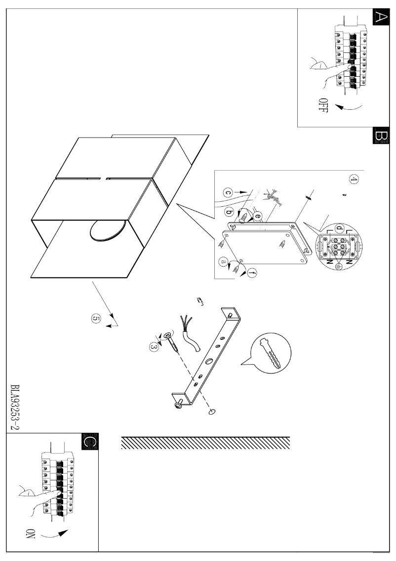 Page 1 of the manual User Manual Eglo Kibea