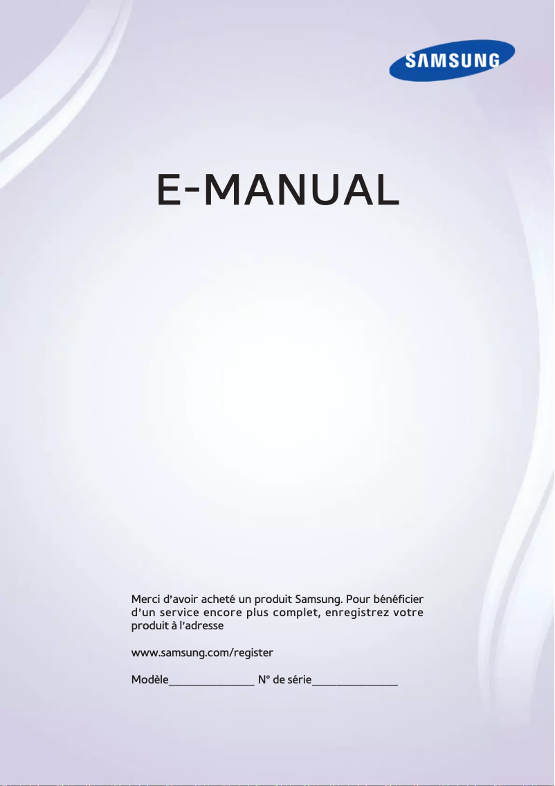 Page 1 of the manual User Manual Samsung UA40F6510AR