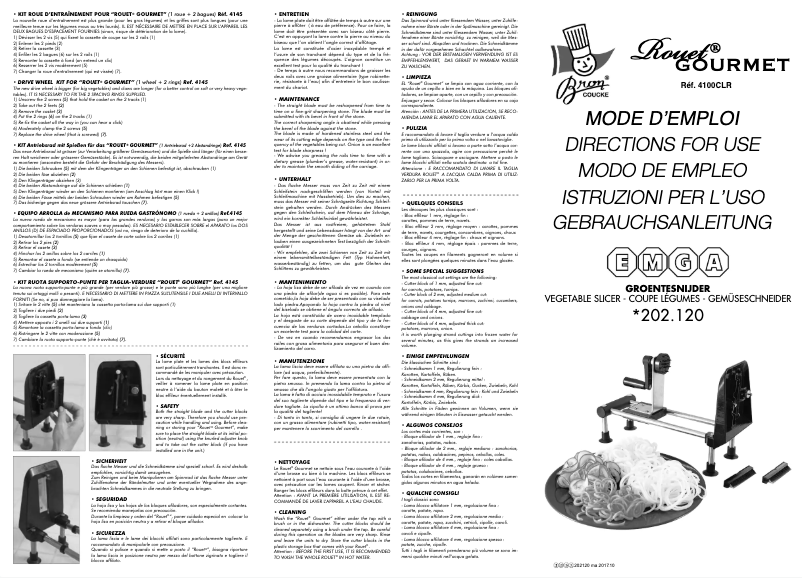 First page image of the manual for 202120