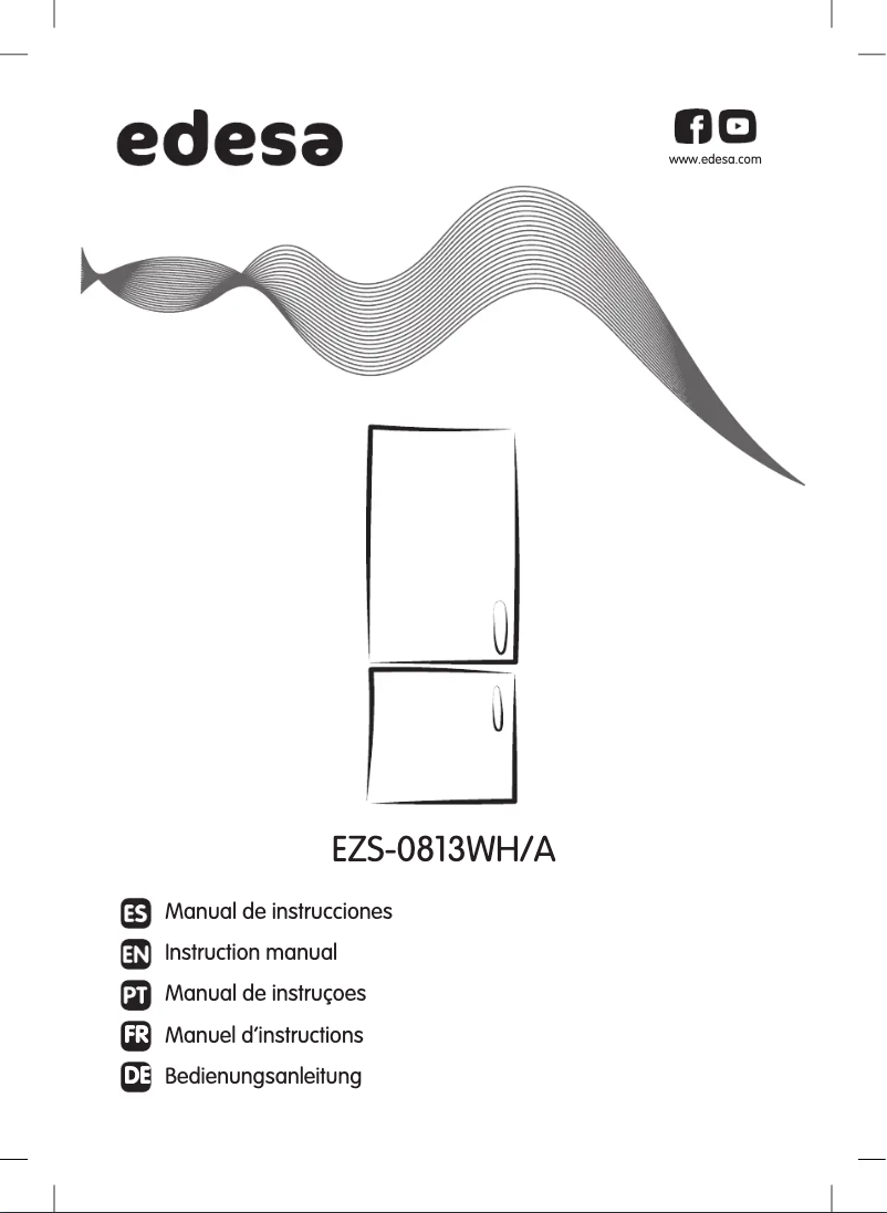 Page 1 of the manual User Manual Edesa EZS-0813 WH