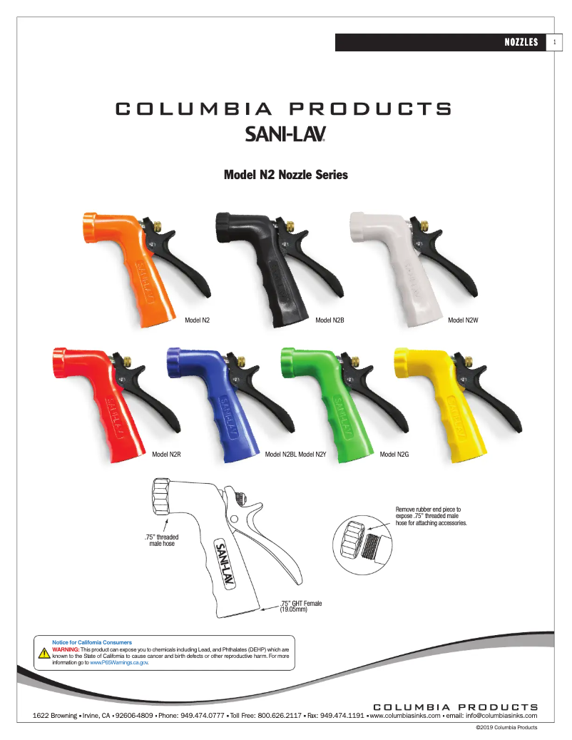 Image de la première page du manuel de l'appareil N2G