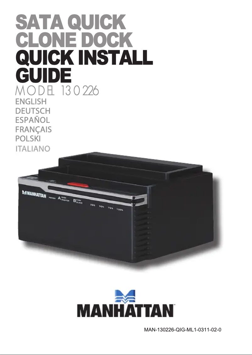 First page image of the manual for 130226