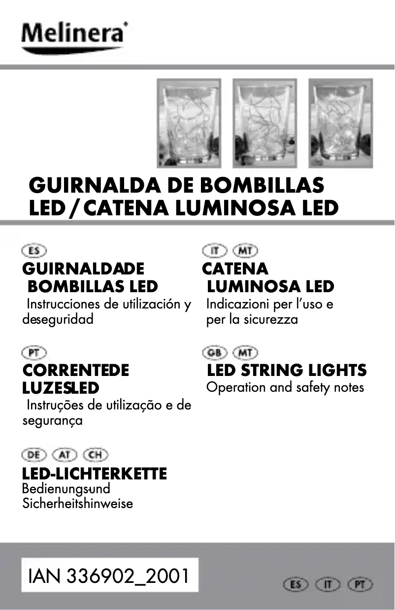 First page image of the manual for IAN 297003