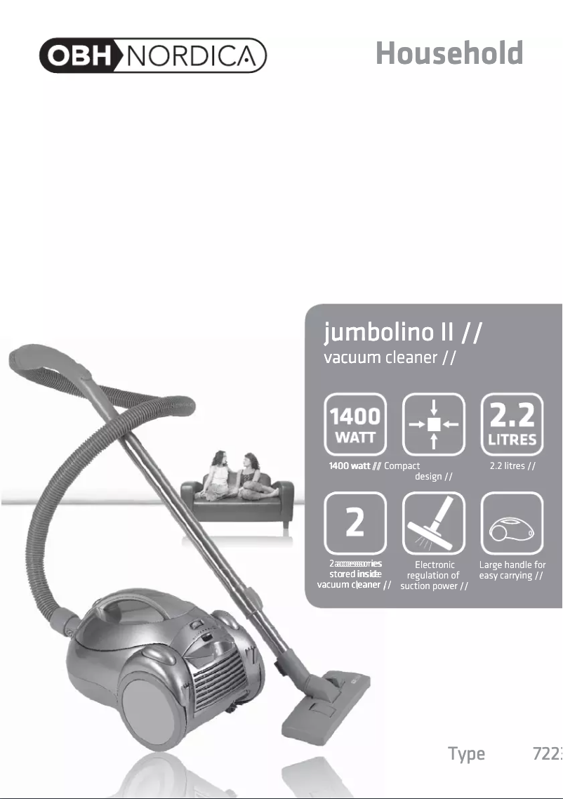 First page image of the manual for Jumbolino II 7223