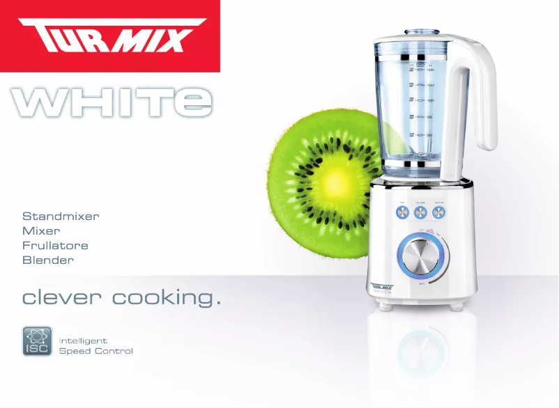 Page 1 of the manual User Manual Turmix A33123