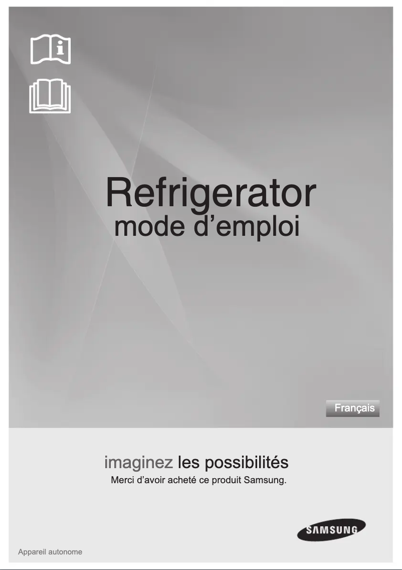 First page image of the manual for RA23PTTS