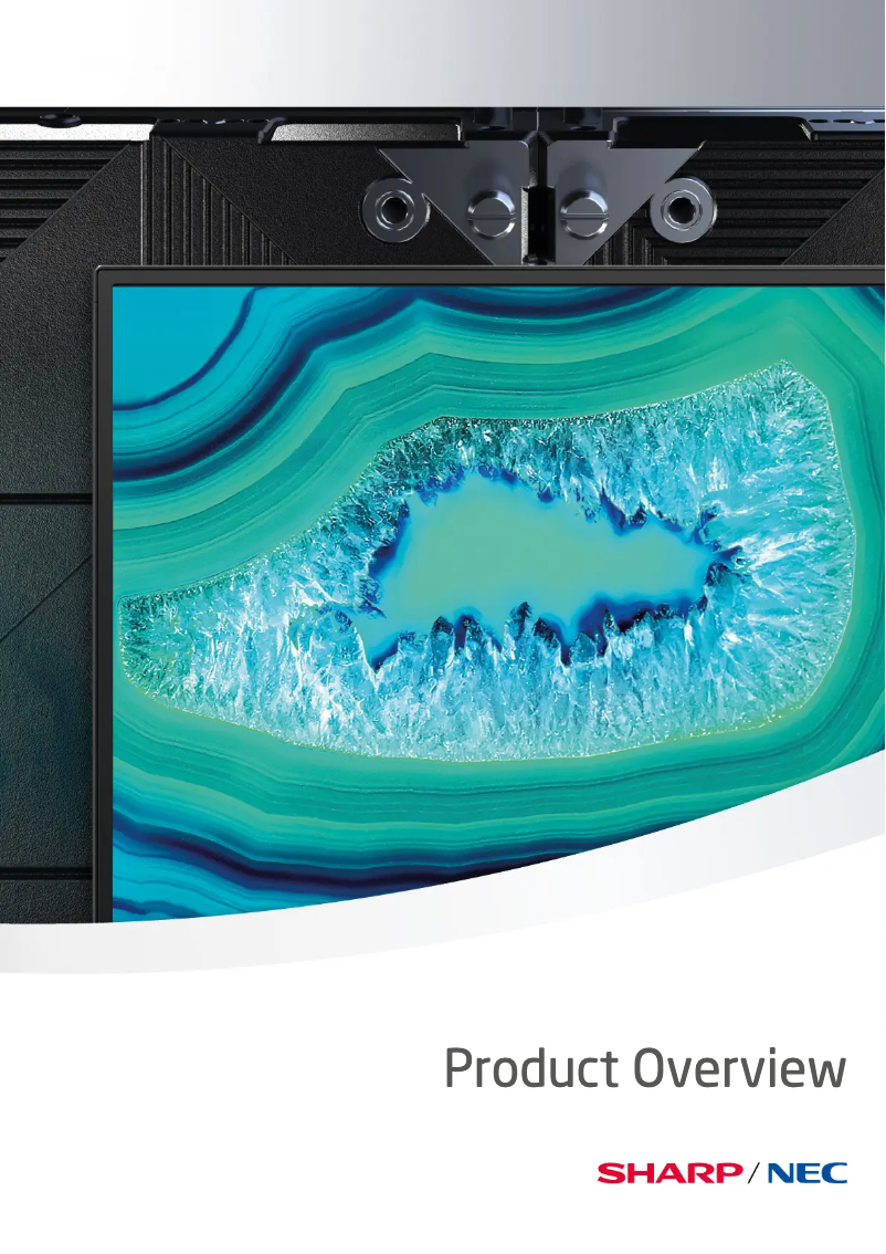 First page image of the manual for LED-Q048e2