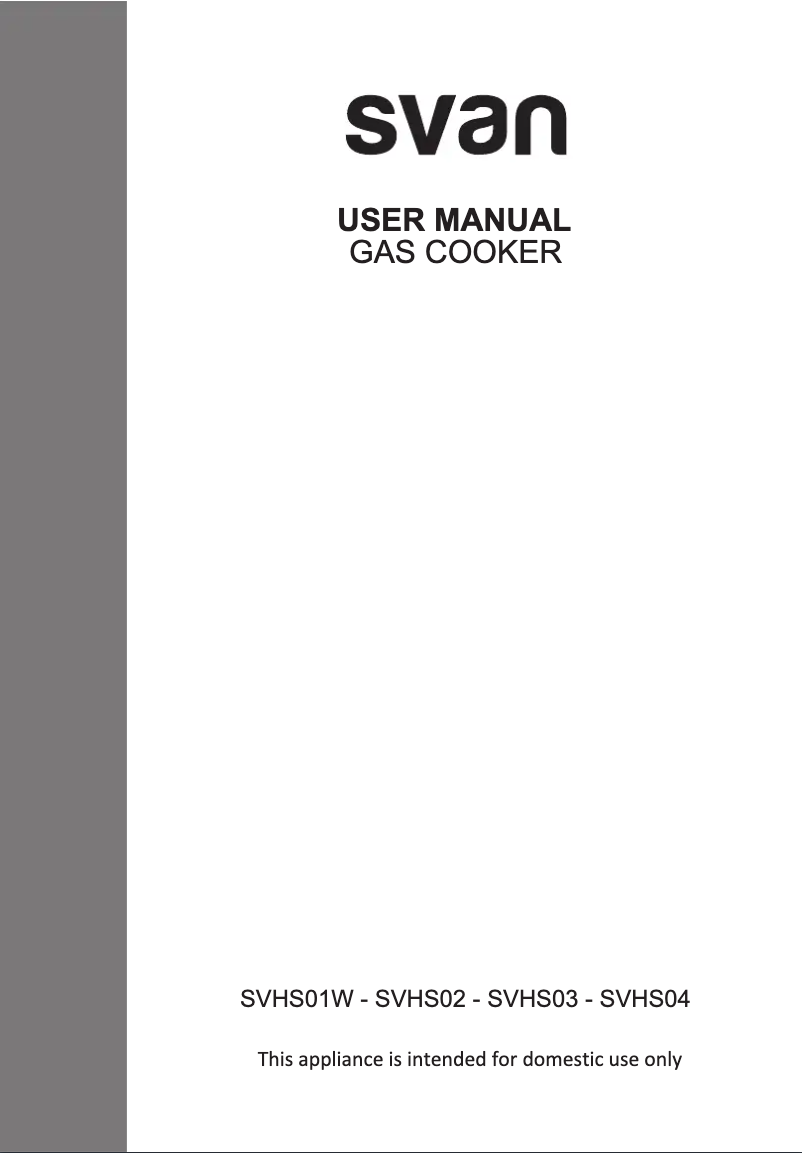 Page 1 of the manual User Manual SVAN SVHS02