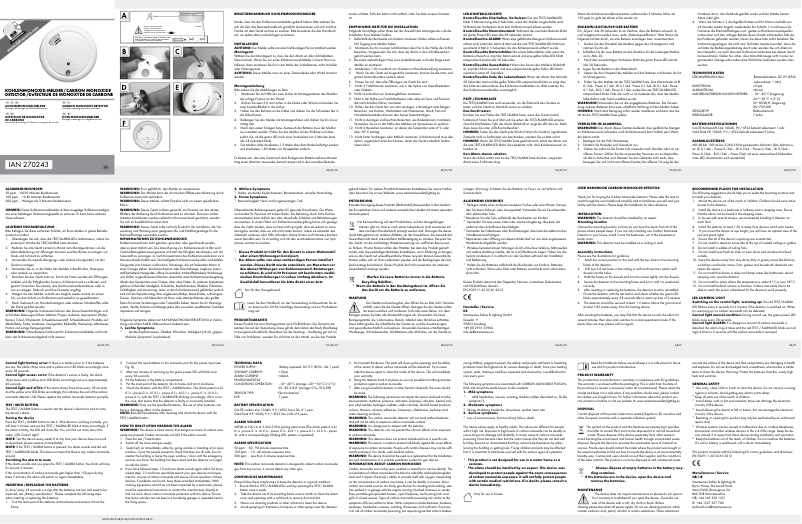 Page 1 of the manual User Manual Smartwares IAN 270243