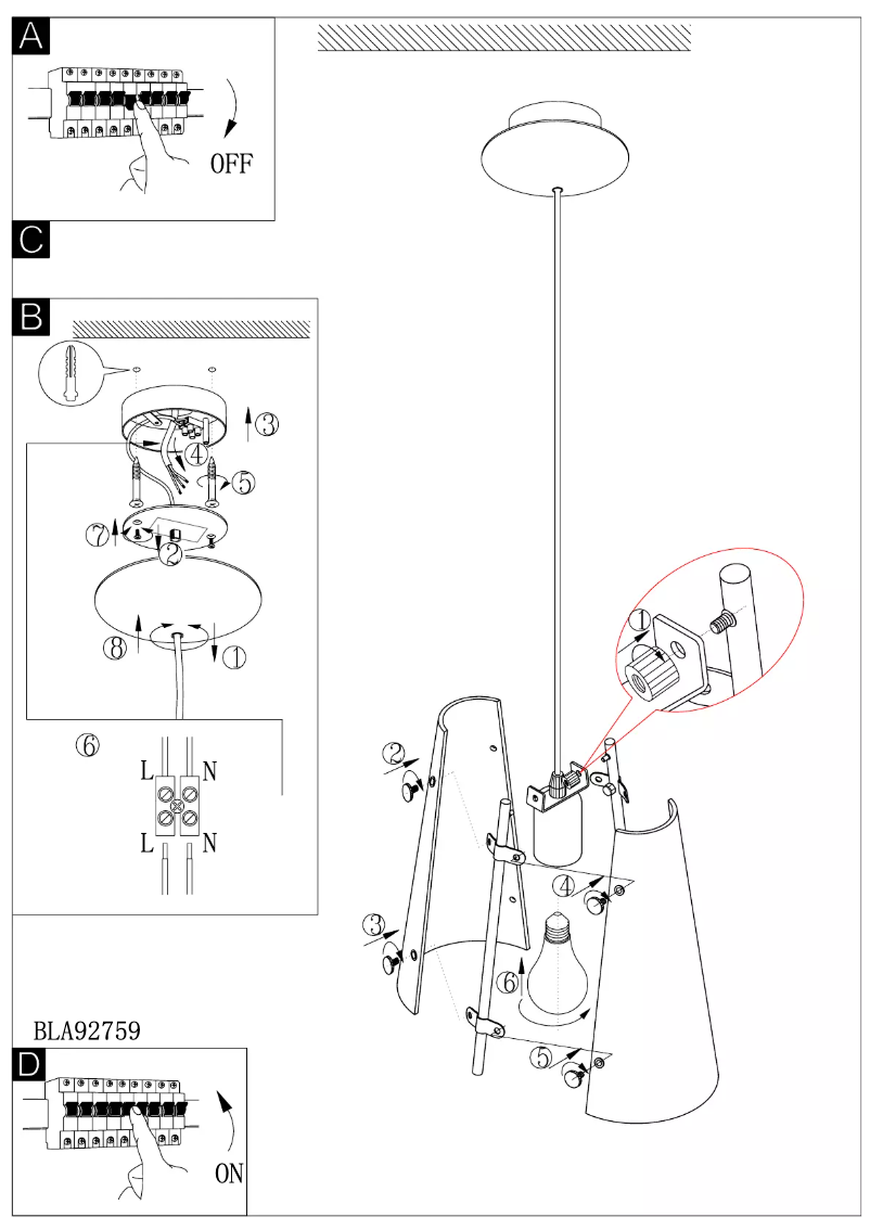 First page image of the manual for Briona