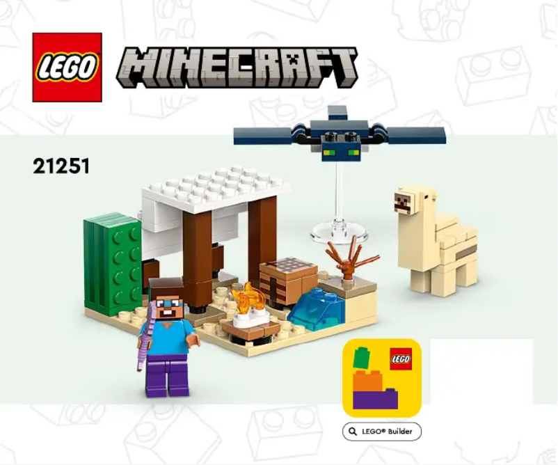 Page 1 of the manual User Manual Lego Minecraft 21251