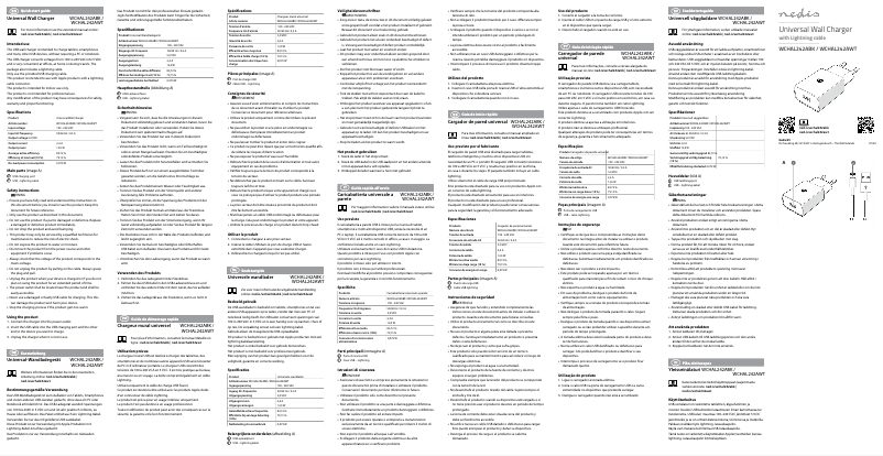 First page image of the manual for WCHAL242ABK