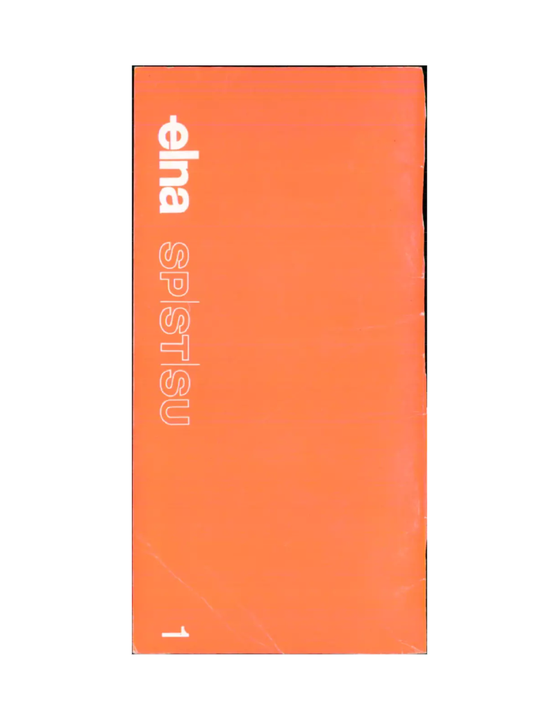 First page image of the manual for Plana Star ST