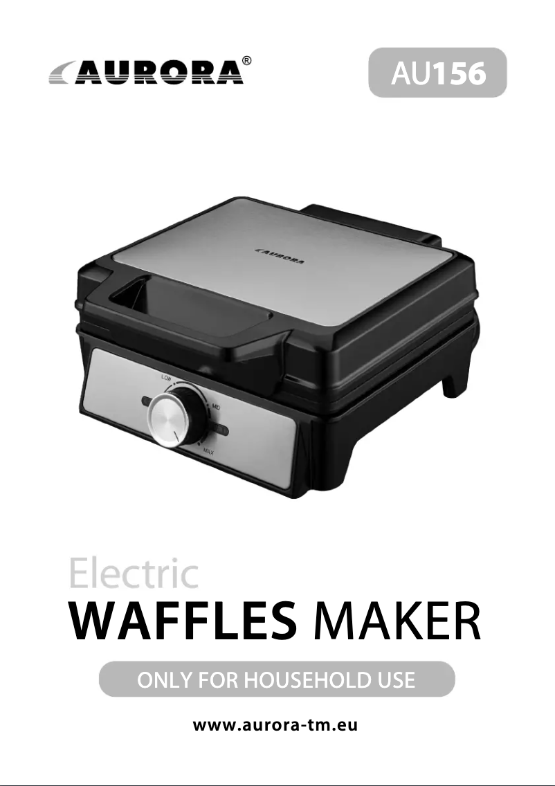 First page image of the manual for AU156