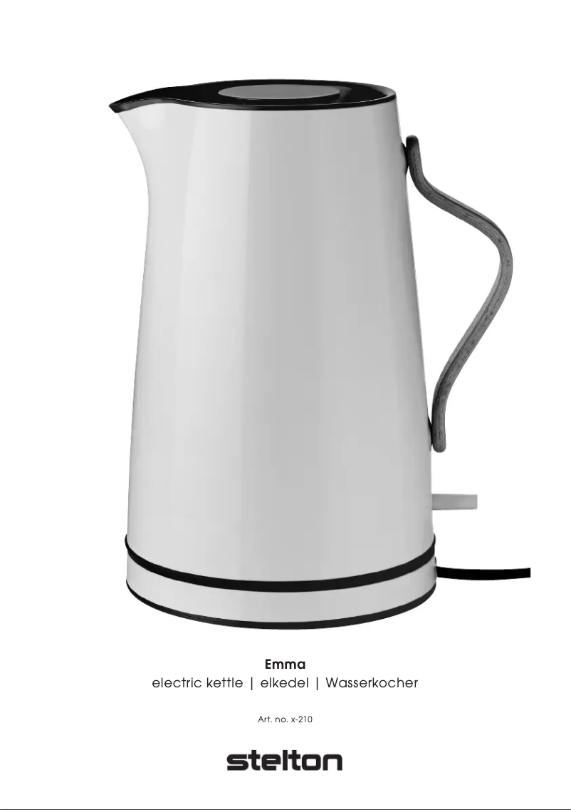 First page image of the manual for Emma