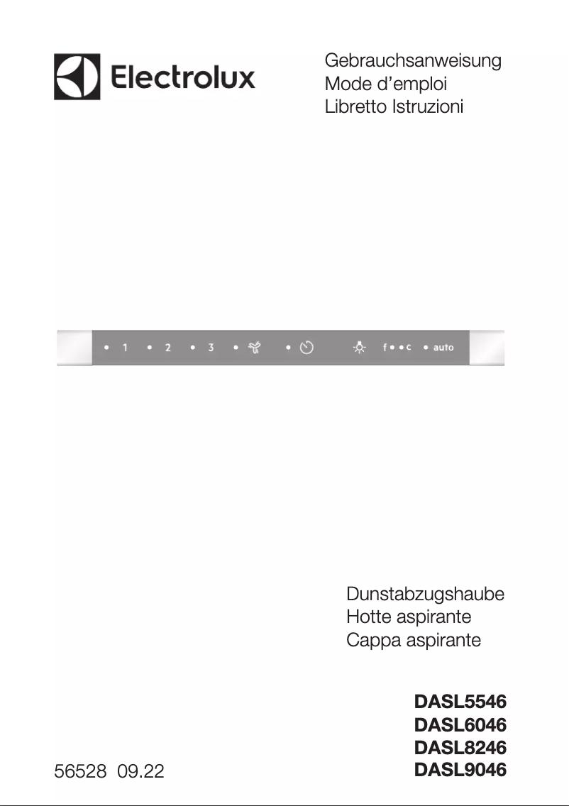 First page image of the manual for DASL9046CN