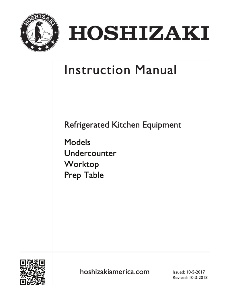 First page image of the manual for CRMF27-WD