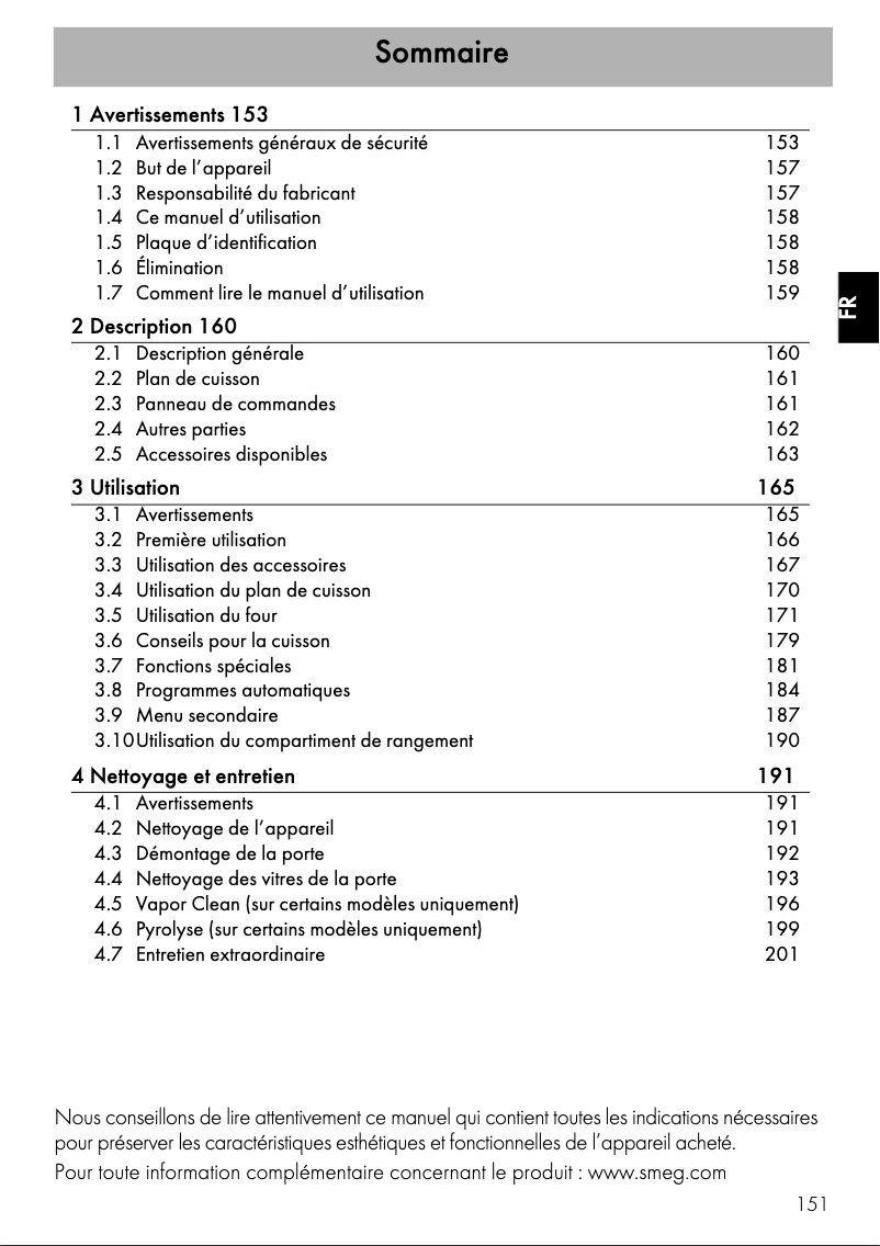 First page image of the manual for CPF9GPYW
