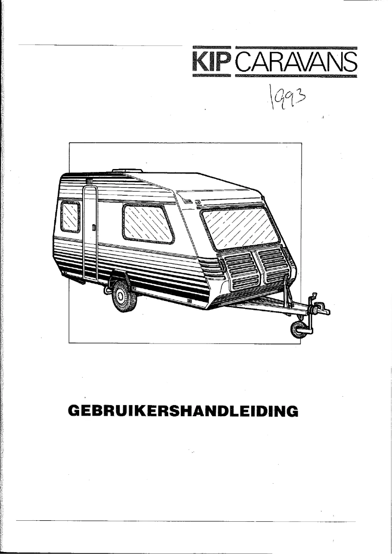 First page image of the manual for 1993