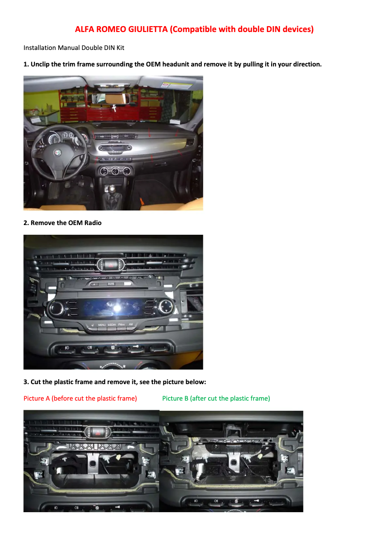 Page 1 de la notice Manuel utilisateur Pioneer CA-HM-ALFA.001S