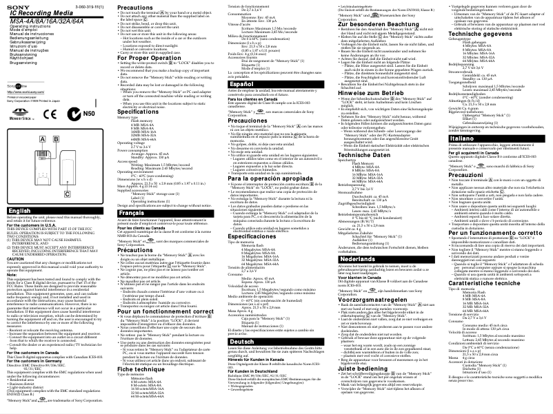 First page image of the manual for DCR-TRV830