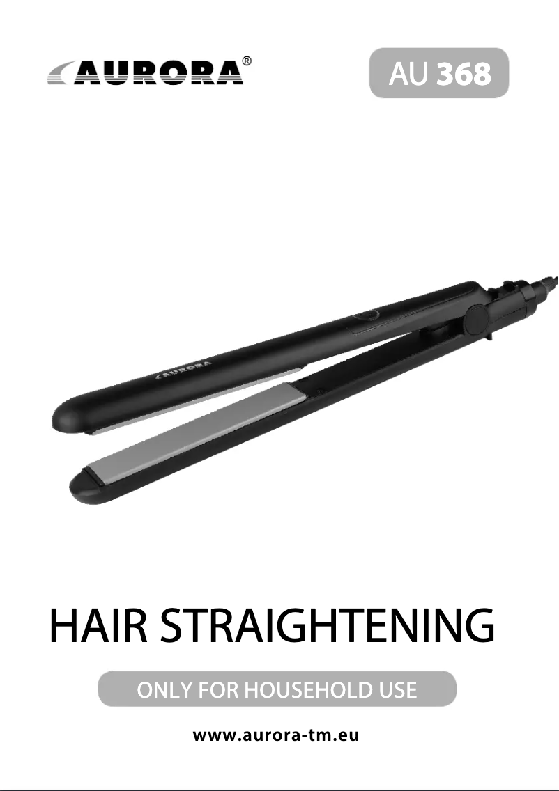 First page image of the manual for AU 368