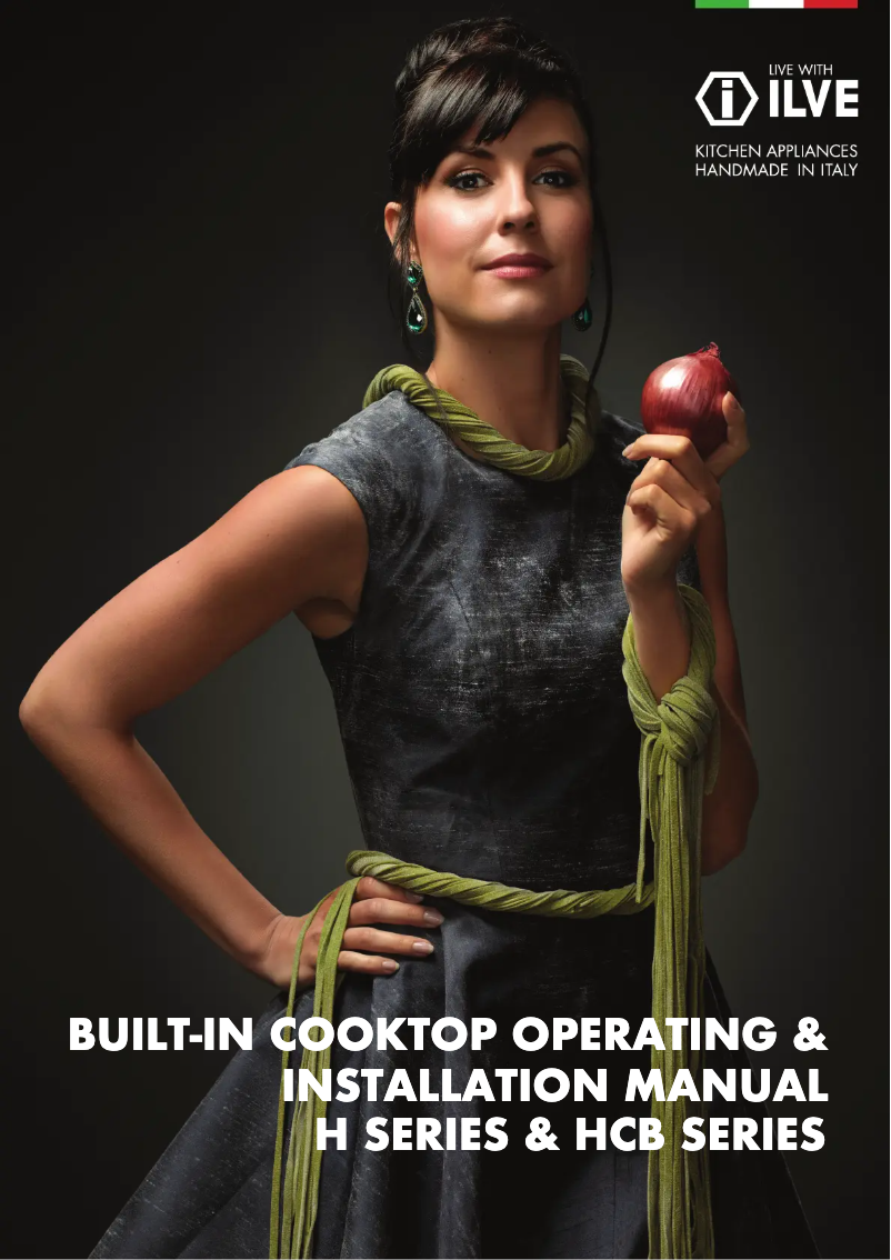 First page image of the manual for HCB90FCSS