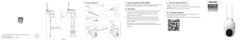Page 1 de la notice Manuel utilisateur Philips Series 3000 HSP3800