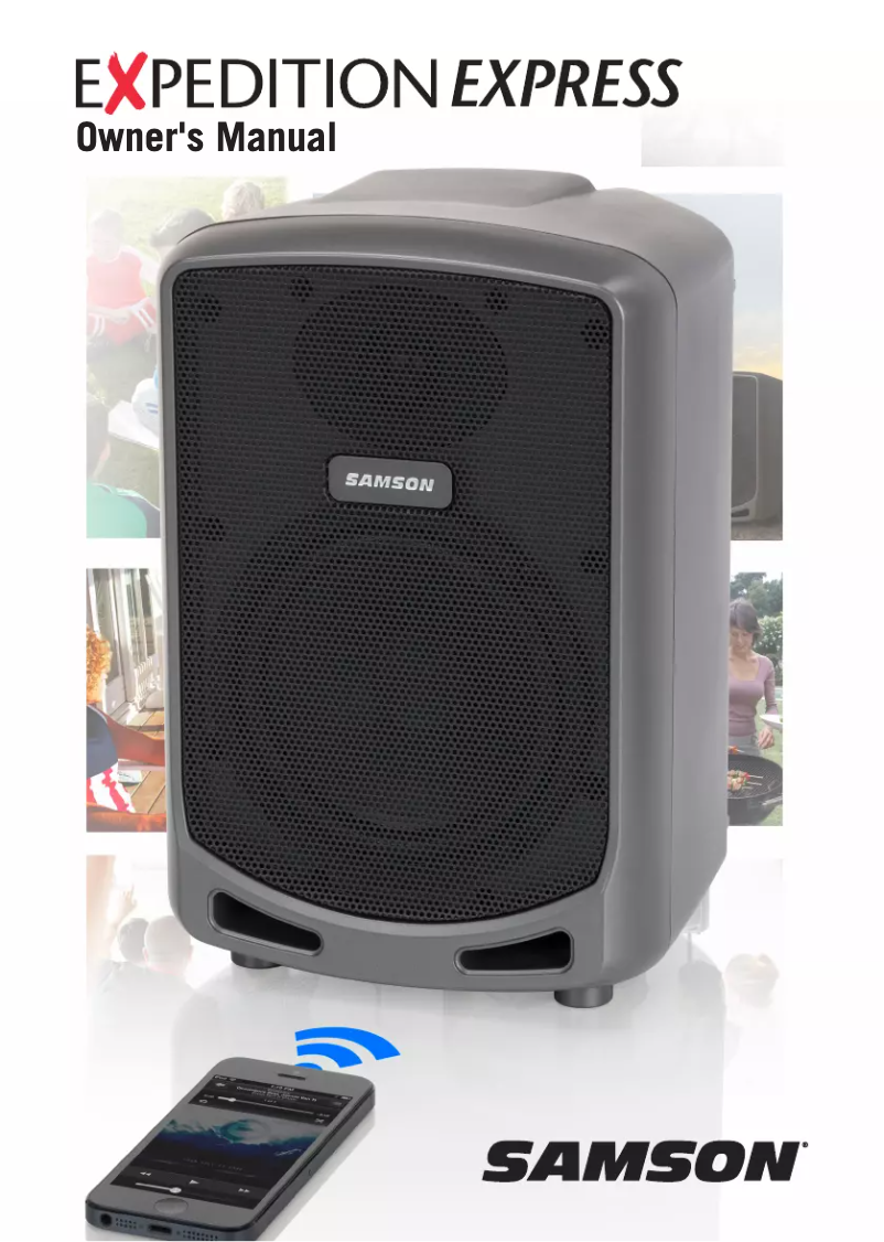 Page 1 of the manual User Manual Samson Expedition Express