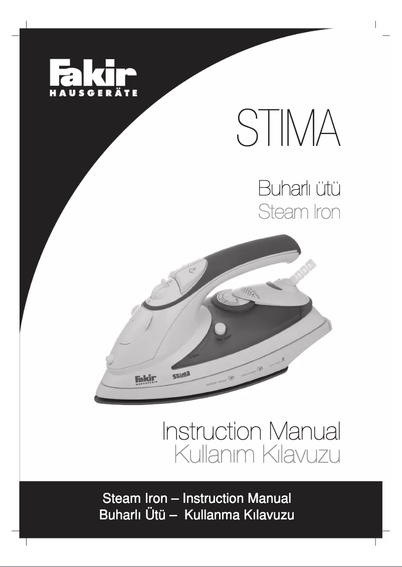 First page image of the manual for Stima