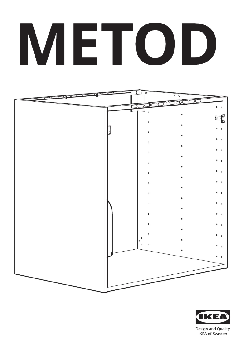 First page image of the manual for METOD 502.154.75